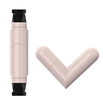 KickZu Dual Tip Eyeliner Stamp Pen - Waterproof, Quick-Dry, Long-Lasting & Smudge-Proof for Beginners, Natural l Look with Black Eye Liner, Easy to Use for Everyday & Special Occasions