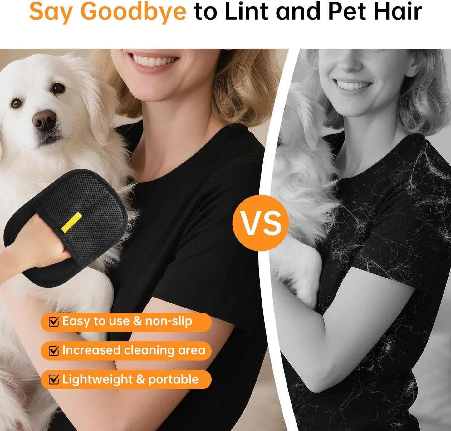Ultimate Pet Hair Removal Gloves